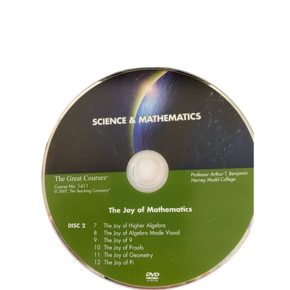 The Great Courses: The Joy of Mathematics DVD Book Set - Picture 12 of 13